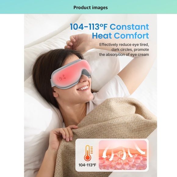 Renpho Eye Massager with heat - Picture 12 of 13